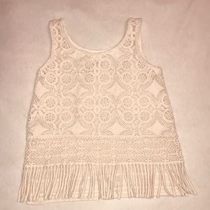 kids arizona jean co. crocheted tank
